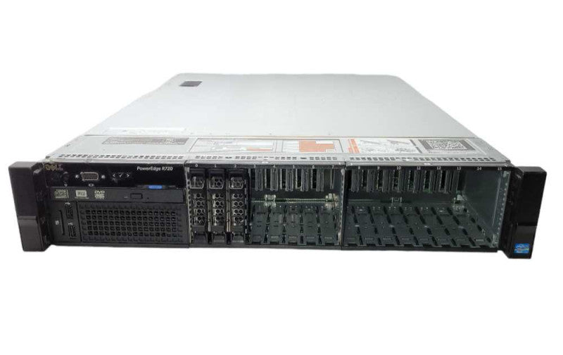 DELL PowerEdge R720 Intel Xeon E5-2643 0 @3.30GHz 32GB RAM H710P mini RAID  -