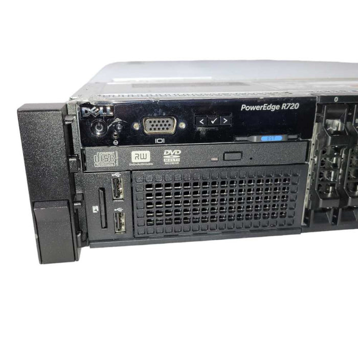 DELL PowerEdge R720 Intel Xeon E5-2643 0 @3.30GHz 32GB RAM H710P mini RAID  -