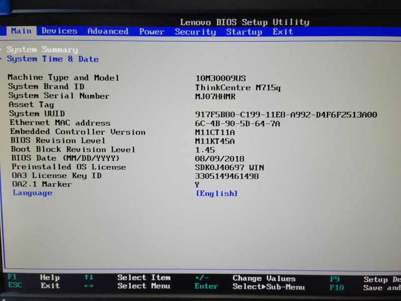 Lenovo ThinkCentre M715q - AMD Pro A12-9800e R7 | 8GB | 256GB NVMe + PWR ADPT
