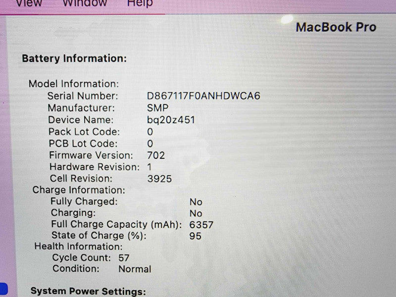 Apple Macbook Pro 2016 15\\" Core i7-6920HQ @ 2.9GHz 16GB DDR3 500GB SSD Radeon Pro 460 4GB (