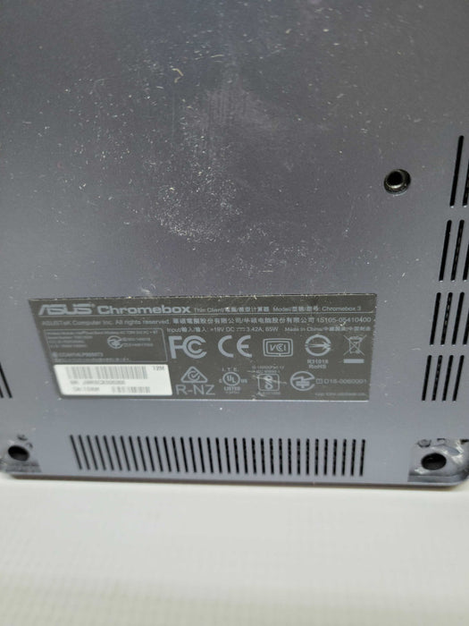ASUS Chromebox 3 - Celeron 3865U | 4GB RAM | 32GB SSD Q