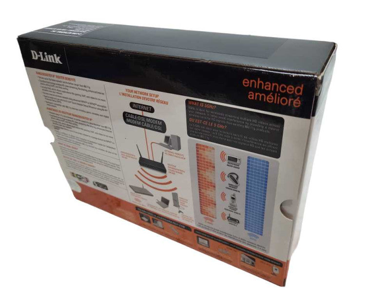 D-Link RangeBooster N DIR-628 54 Mbps Wireless N Router  &