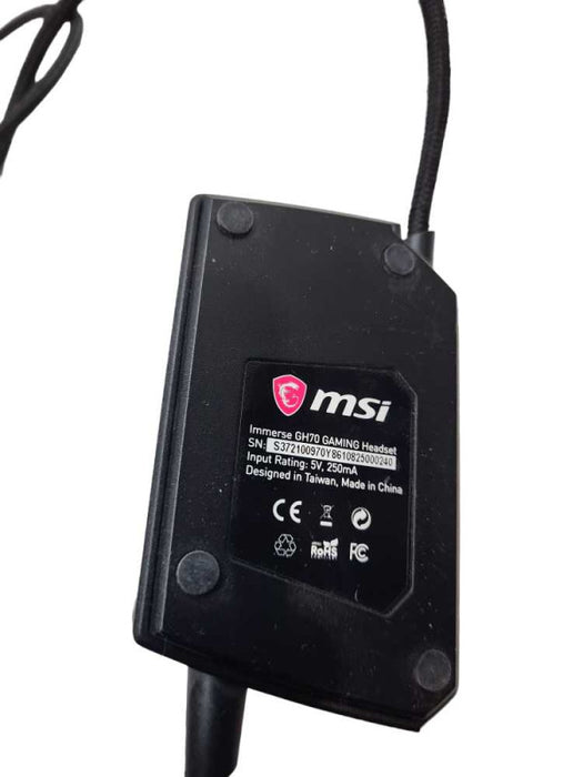 MSI Immerse GH70 Gaming Headset Mystic Light &