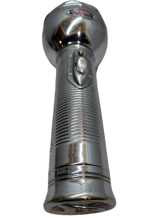 VINTAGE RAY-O-VAC SPORTSMAN FLASHLIGHT CHROME 3 D CELL  &