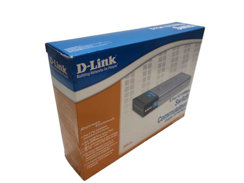 D-Link Systems Express EtherNetwork DSS-8+ 10/100 MBPS Switch Ethernet &
