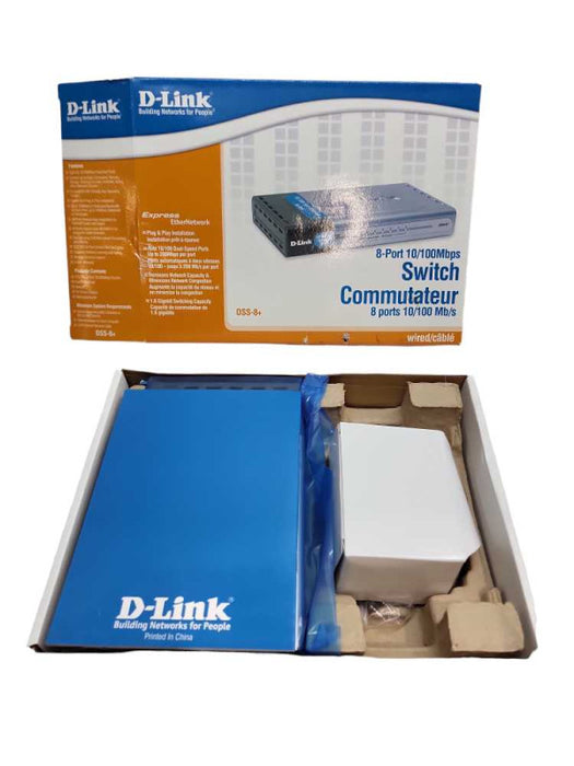 D-Link Systems Express EtherNetwork DSS-8+ 10/100 MBPS Switch Ethernet &