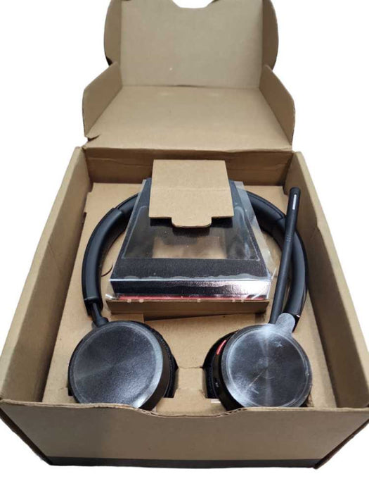 Poly Savi 7220 Office Wireless Stereo DECT Headset System Plantronics &