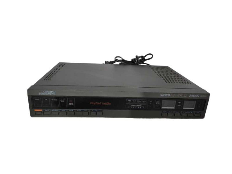General Instruments VCR & Video Editing System Videocipher 2400R 2000PS !
