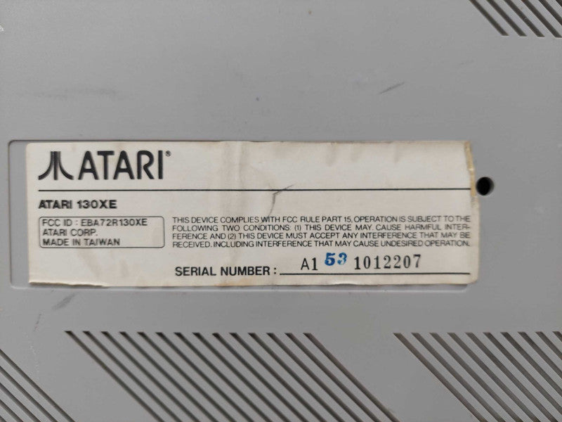 Atari 130XE Computer