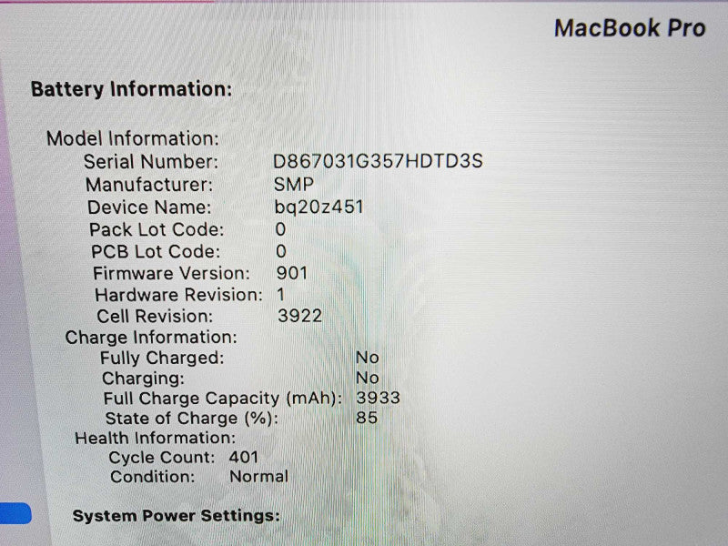 Apple Macbook Pro 2016 13\\" Core i7-6567U @ 3.3GHz 16GB DDR3 500GB SSD (