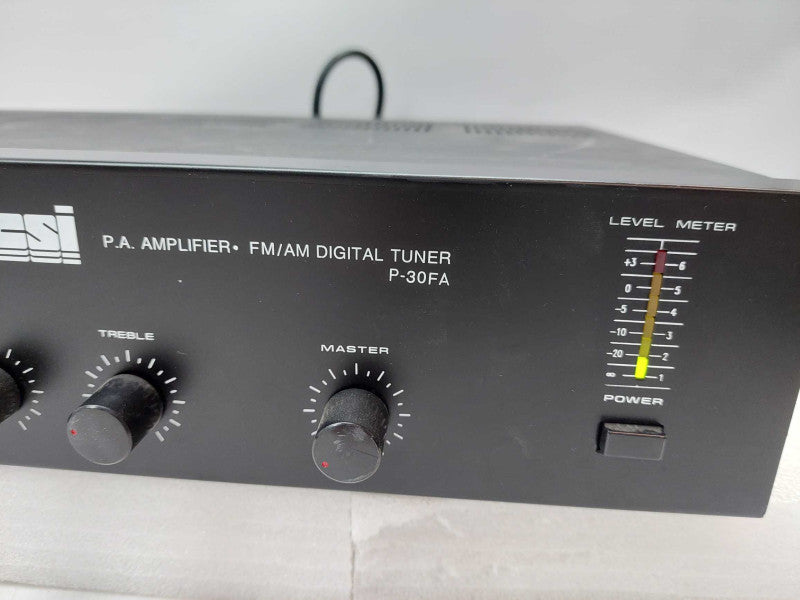 CSI P.A. Amplifier FM/AM Digital Tuner Model: P-30FA