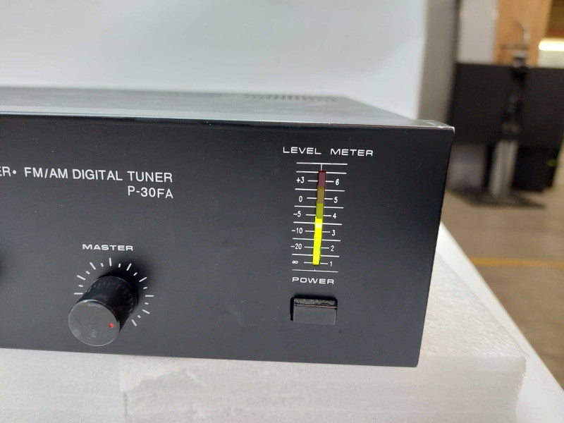 CSI P.A. Amplifier FM/AM Digital Tuner Model: P-30FA