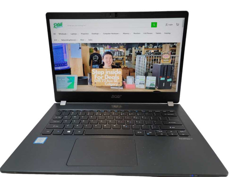 Acer TravelMate P614 i7-8565u, 16GB DDR4, 128GB M.2