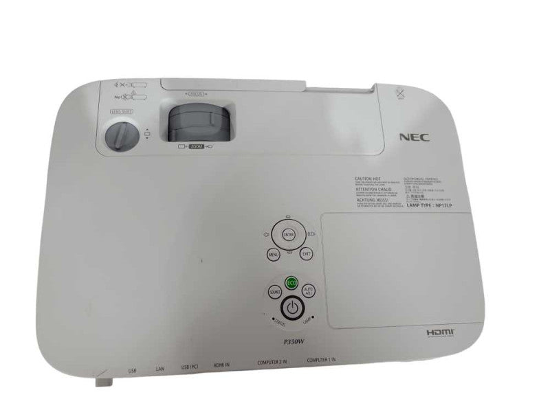 NEC NP-P350W Projector 1280 x 800 3500 Lumens LCD !