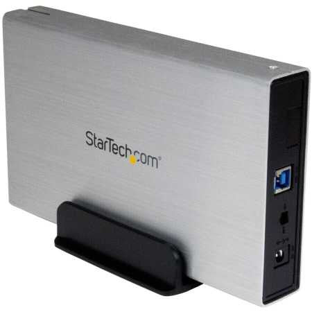 StarTech S3510SMU33 3.5\\' Silver USB 3.0 External SATA III Hard Drive Enclosur Q:
