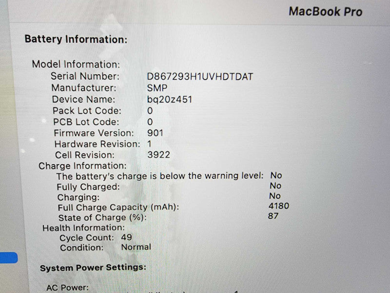 Apple Macbook Pro 2017 13\\" Core i7-7567U @ 3.5GHz 16GB DDR3 500GB SSD (