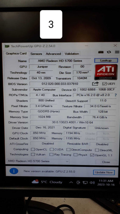 AMD Radeon HD 5700 series Graphic Cards &
