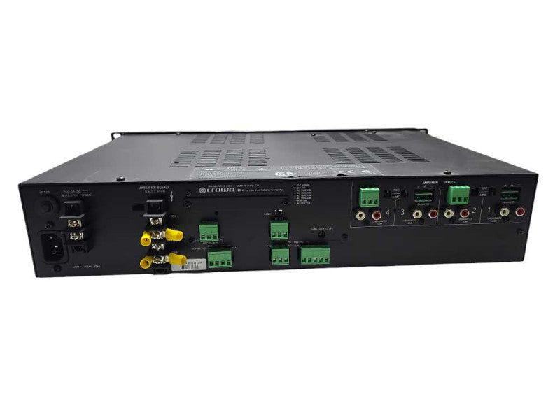 Crown 180MA Commercial Pro Audio 4-Channel 80W Power Amplifier Amp Mixer READ $