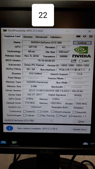 Zotac Nvidia GeForce GTX 580 DDR5 Graphic Card &