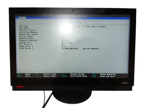 Lenovo M910Z AiO 23\\" i5-7500 @ 3.40ghz / 8gb ram / READ #