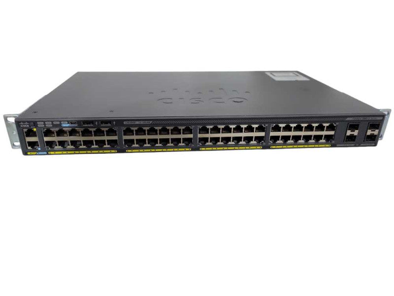 Cisco Catalyst 2960-X Series WS-C2960X-48TS-L PoE+ Network Switch fact reset !