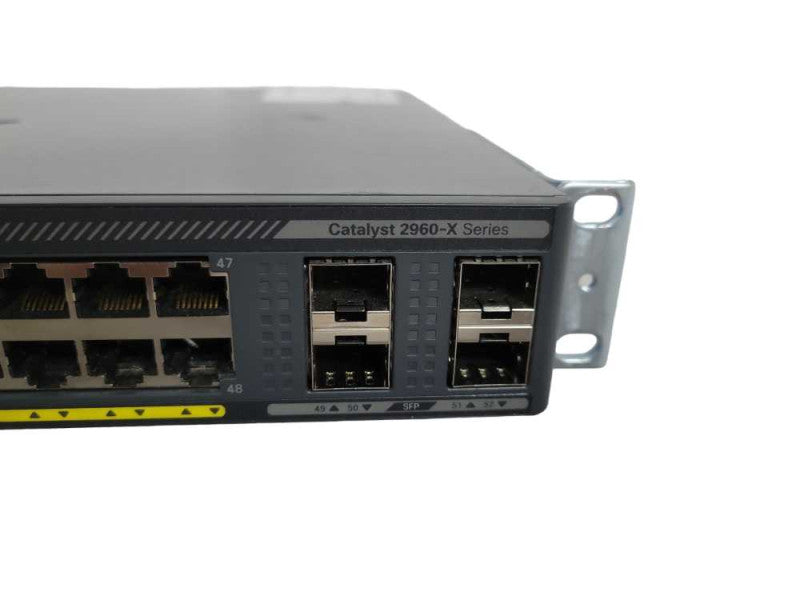 Cisco Catalyst 2960-X Series WS-C2960X-48TS-L PoE+ Network Switch fact reset !