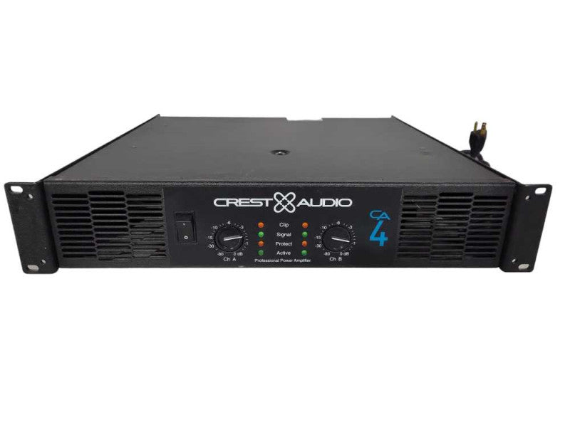 Crest Audio CA 4 2-Channel 500 WPC Power Amplifier !