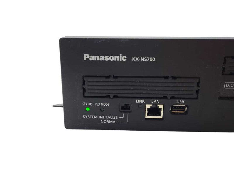 Panasonic KX-NS700 Hybrid IP VOIP PBX Business Phone System w/ x2 LCOT6 Cards $