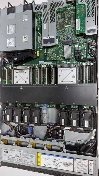 Lenovo HX 8693 2x Xeon E5-2630 V4 @ 2.20ghz / 128gb ram ddr4 / 47C8676 Raid #