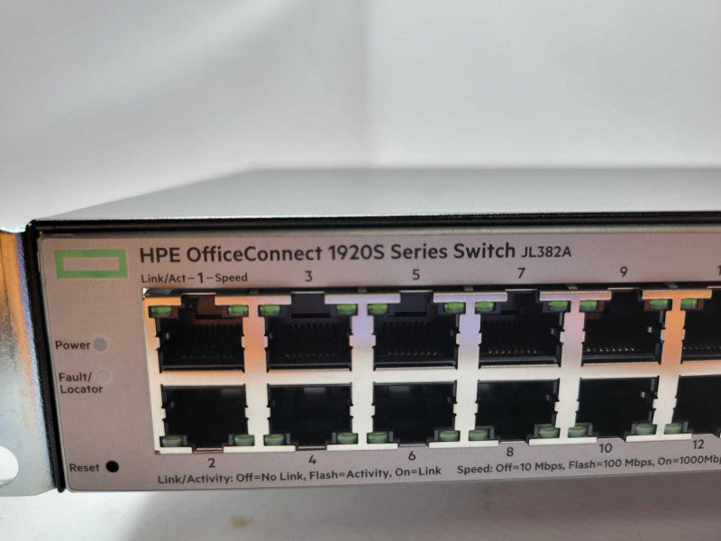 HPE OfficeConnect 1920S 48xGbE + 4xSFP Managed Switch JL382A  _