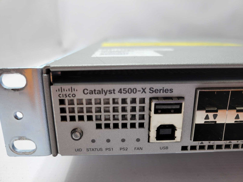 Cisco WS-C4500X-32SFP+ Catalyst 4500-X 32x 10 GE SFP+/SFP Switch 2x PSU, READ _