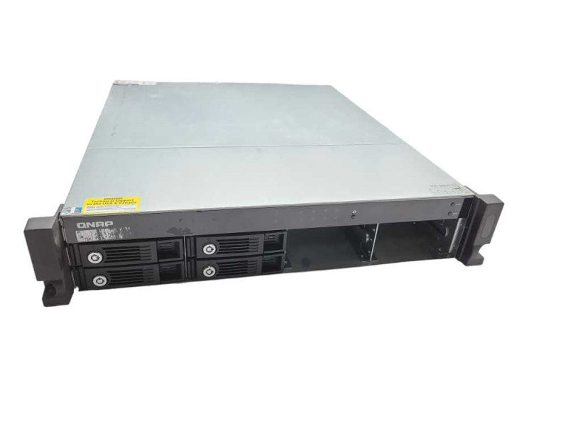 QNAP Network Attached Storage Model TS-869U-RP 4x 4TB HDDs, 2x PSU _