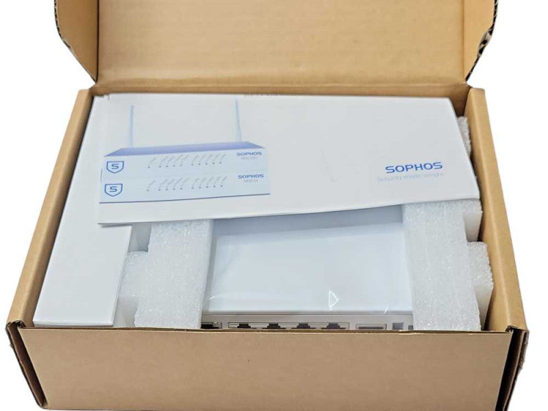 New Sophos RED 15w Firewall 4-Port Ethernet Firewall Security Appliance, READ _