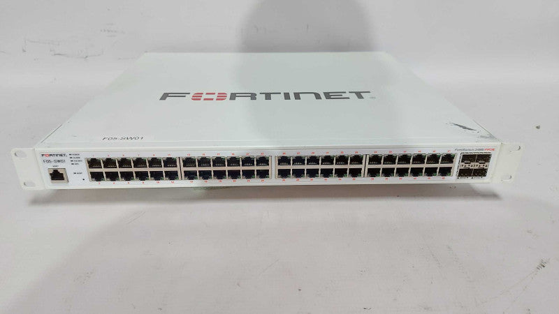 Fortinet FortiSwitch 248E-FPOE 48-Port Gigabit Ethernet Switch - READ BELOW #