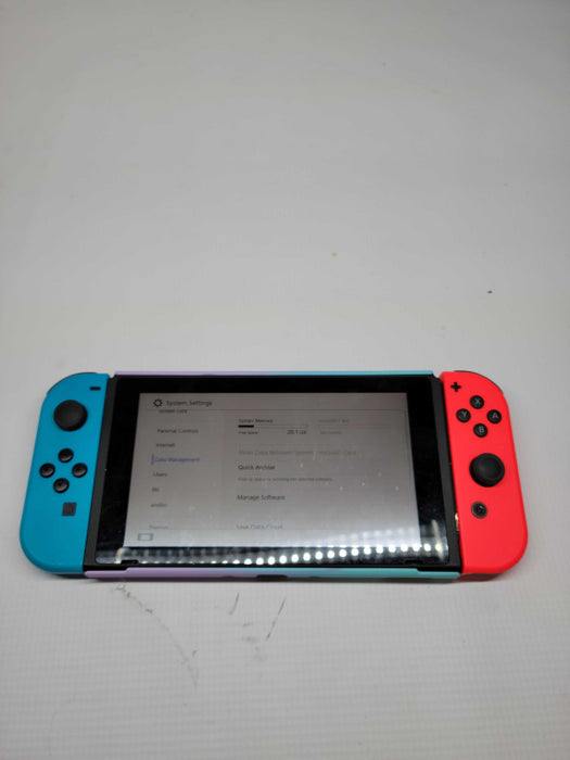 Nintendo Switch Hac-001 Console + Controllers and case  (READ)