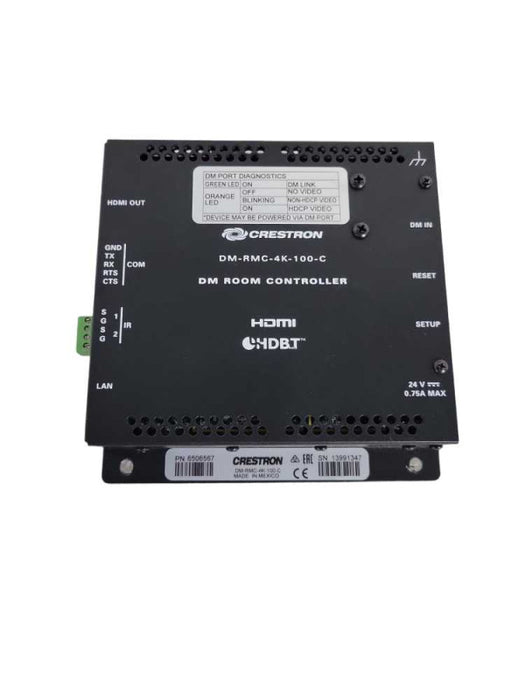 Crestron DM-RMC-4K-100-C 4K  Room Controller Q!