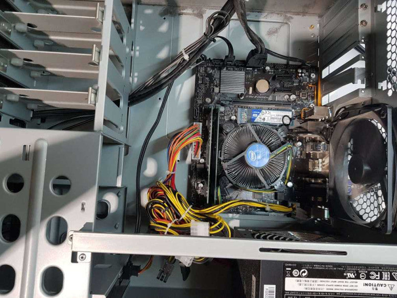 Custom PC PRIME H310M-E R2.0 i7- 8700 CPU @ 3.20GHZ 16GB DDR4 Ram (NO HDD)