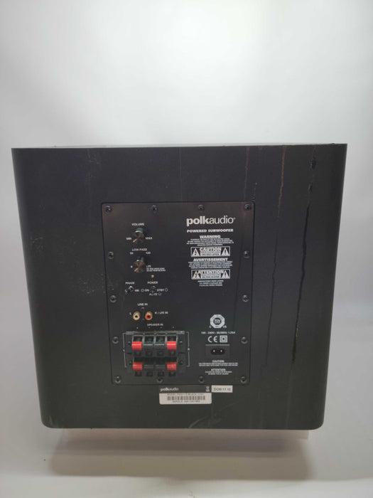 Polk Audio PSW110 Black 110v Powered Subwoofer