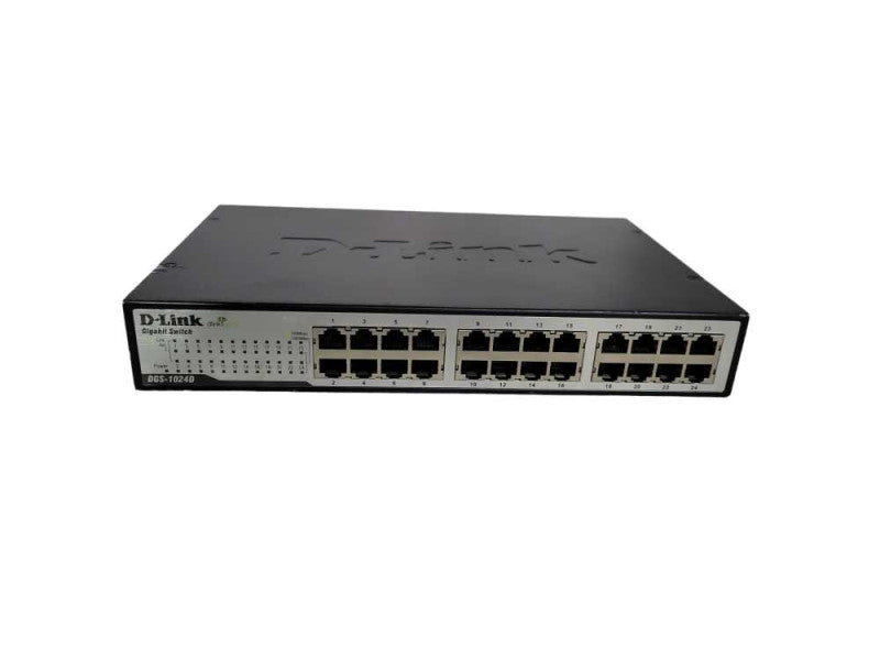 D-Link DGS-1024D 24 Port 10/100/1000 Gigabit Ethernet Switch !