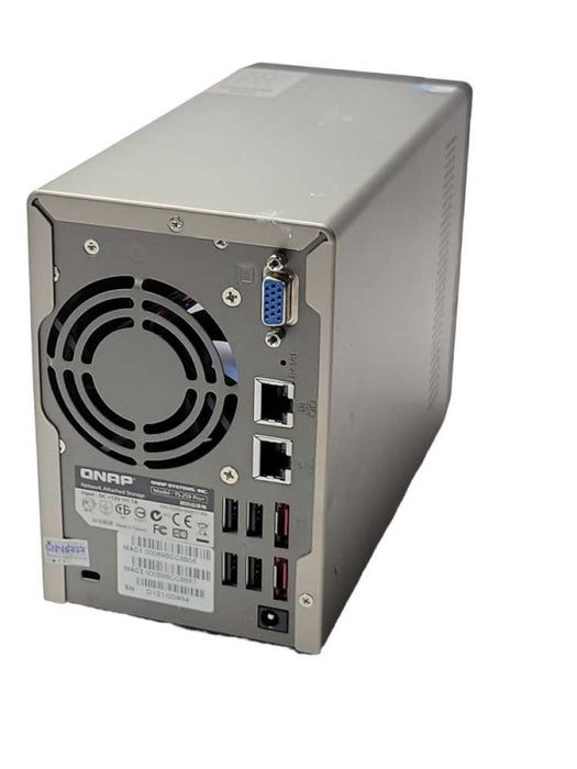 QNAP TS-259 Pro+ 2-Bay Network Attached Storage NAS Enclosure, 1x 2TB HDD _