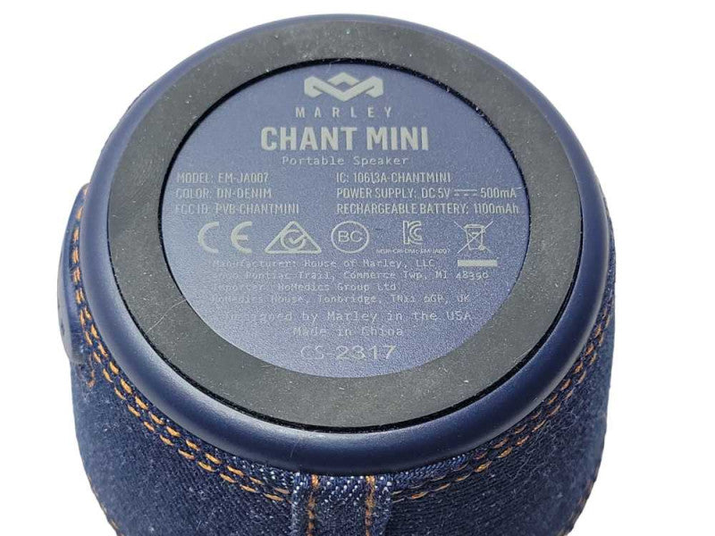 Marley chant mini portable speaker EM-JA007 _