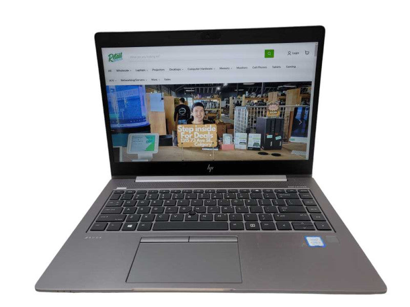 HP Zbook 14u G5 i5-8250U, 8GB DDR4, 2GB ATI Radeon Pro WX 3100, 256GB SSD Q