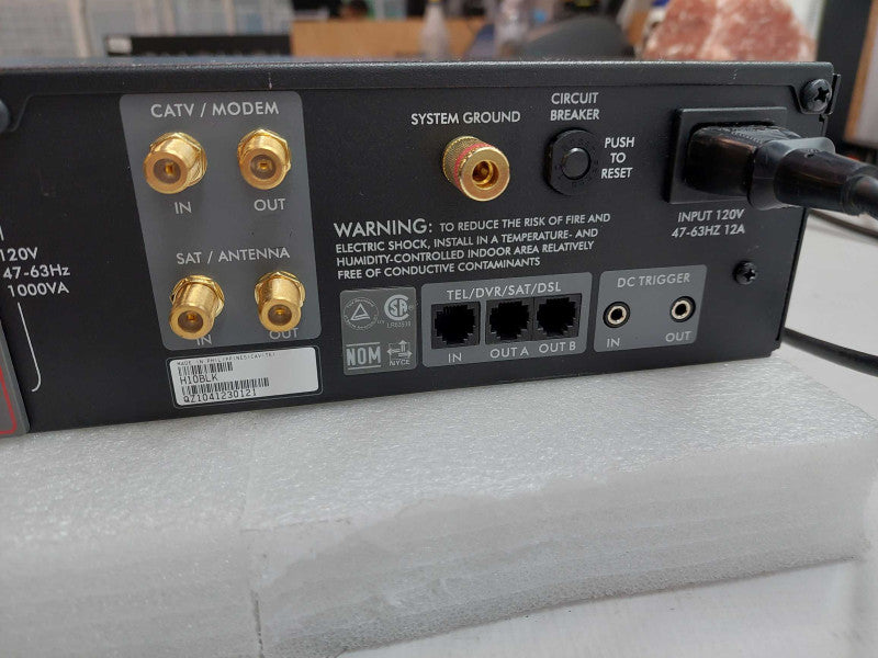 APC H10 Power Conditioner Model:H10BLK Rack Mountable