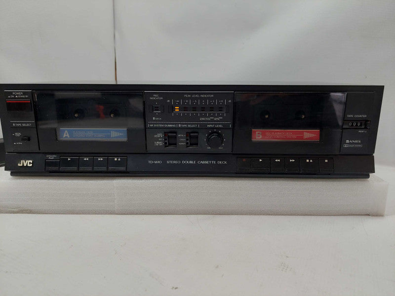 JVC Stereo Double Cassette Deck Model: TD-W10