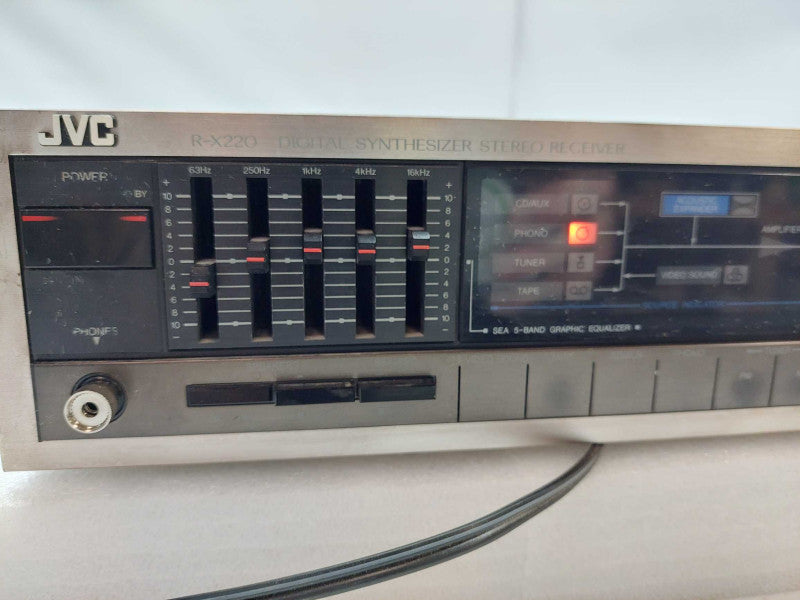 JVC Digital Synthesizer Stereo Receiver Model: R-X220