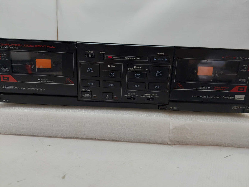Sansui Stereo Double Cassette Deck Model: D-70BW
