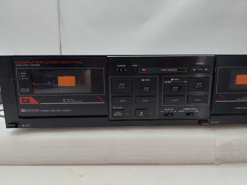 Sansui Stereo Double Cassette Deck Model: D-70BW