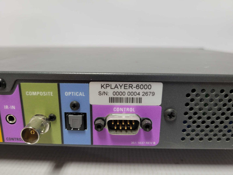 Kaleidescape KMusic Kplayer-6000 Digital Music Player, powers on, READ _