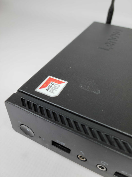 Lenovo ThinkCentre M715q - AMD Pro A12-9800e R7 | 8GB | NO HDD + PWR ADPT Q