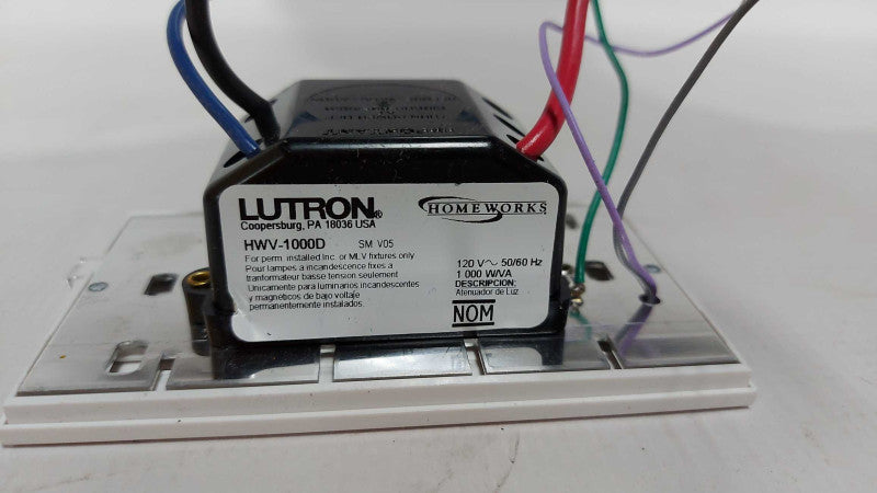 Lutron HWV-1000D Wired Vareo Dimmer #